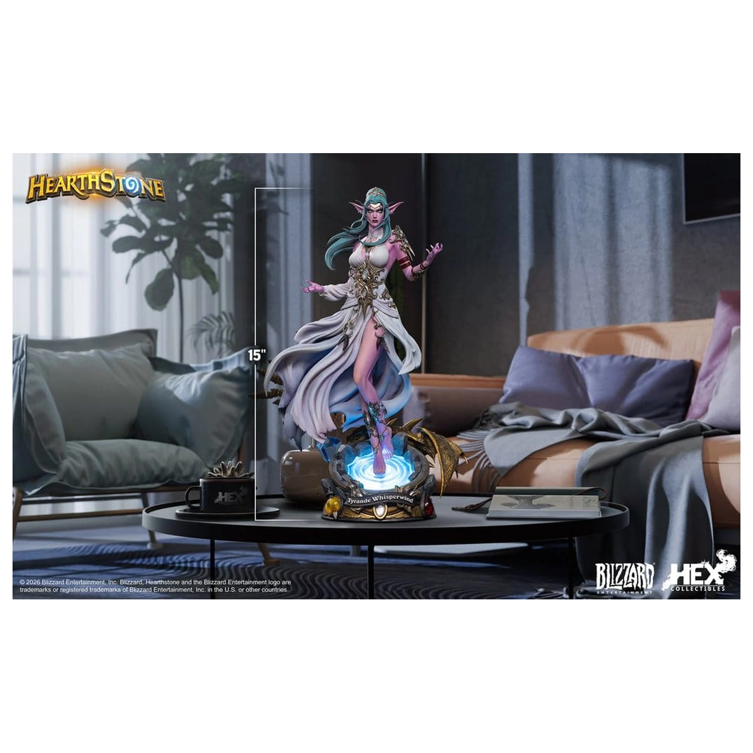 Hearthstone Statua 1/6 Tyrande Whisperwind 38 cm zdjęcie produktu