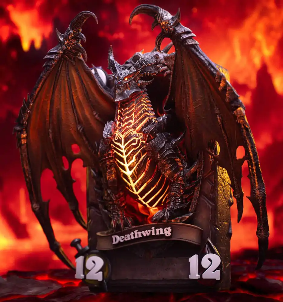 Hearthstone 3D Art Frame Statua Deathwing 34 cm zdjęcie produktu
