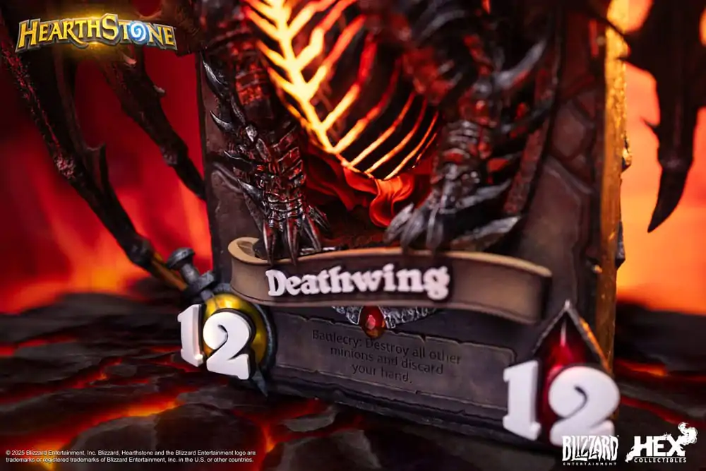 Hearthstone 3D Art Frame Statua Deathwing 34 cm zdjęcie produktu