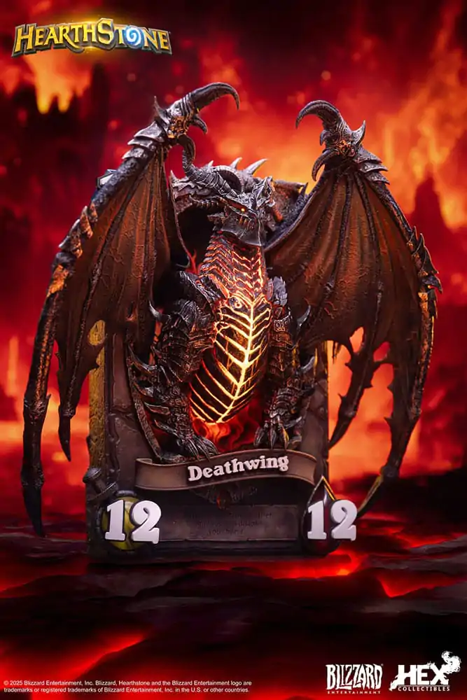 Hearthstone 3D Art Frame Statua Deathwing 34 cm zdjęcie produktu