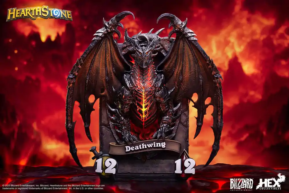 Hearthstone 3D Art Frame Statua Deathwing 34 cm zdjęcie produktu