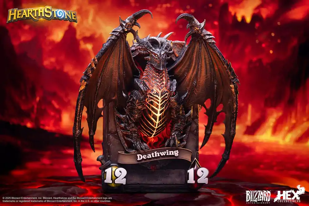 Hearthstone 3D Art Frame Statua Deathwing 34 cm zdjęcie produktu