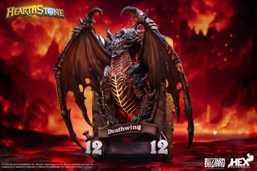 Hearthstone 3D Art Frame Statua Deathwing 34 cm zdjęcie produktu