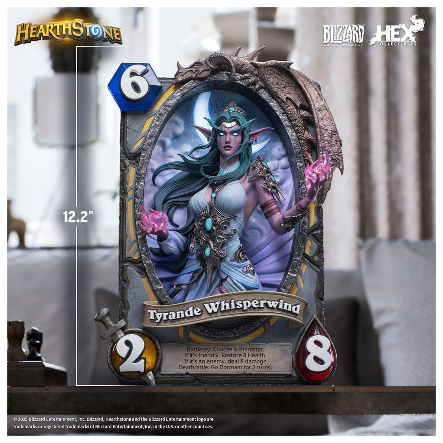 Hearthstone 3D Art Frame Statua Tyrande Whisperwind 31 cm zdjęcie produktu
