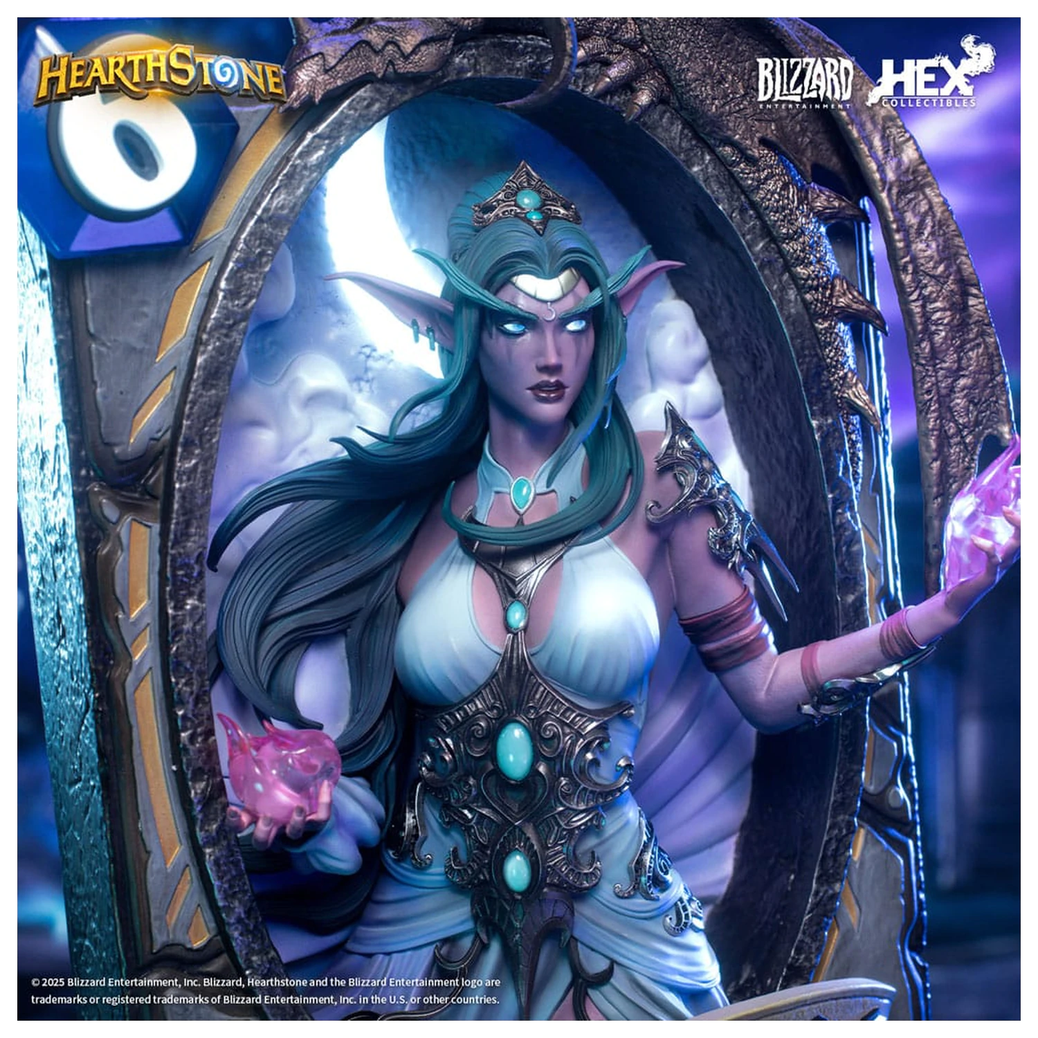 Hearthstone 3D Art Frame Statua Tyrande Whisperwind 31 cm zdjęcie produktu