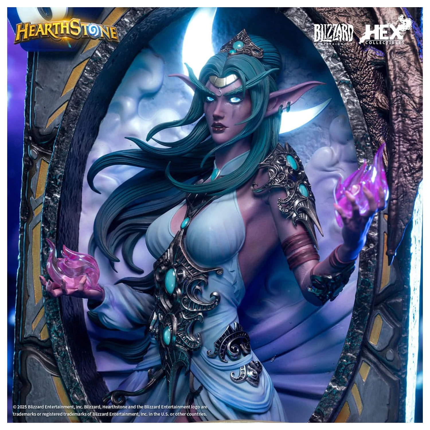 Hearthstone 3D Art Frame Statua Tyrande Whisperwind 31 cm zdjęcie produktu