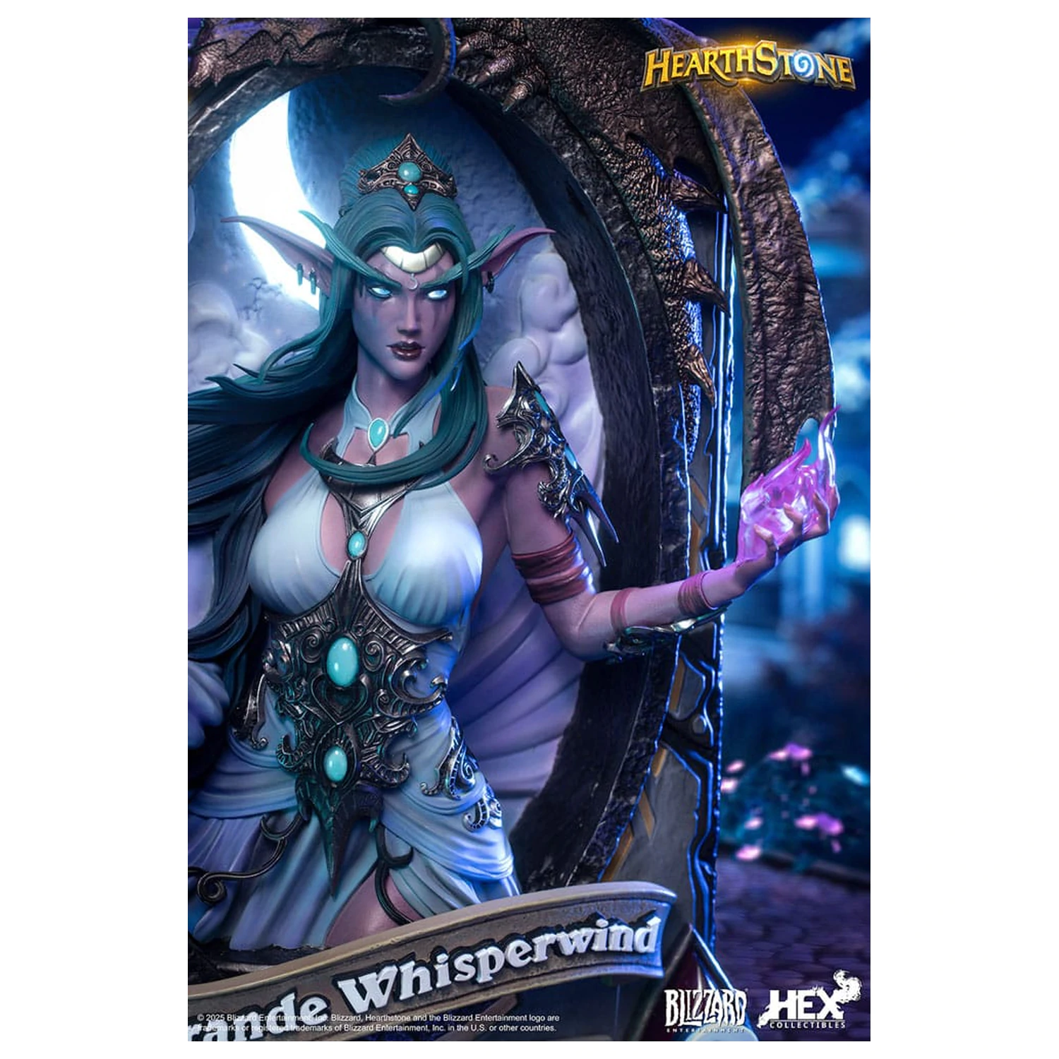 Hearthstone 3D Art Frame Statua Tyrande Whisperwind 31 cm zdjęcie produktu