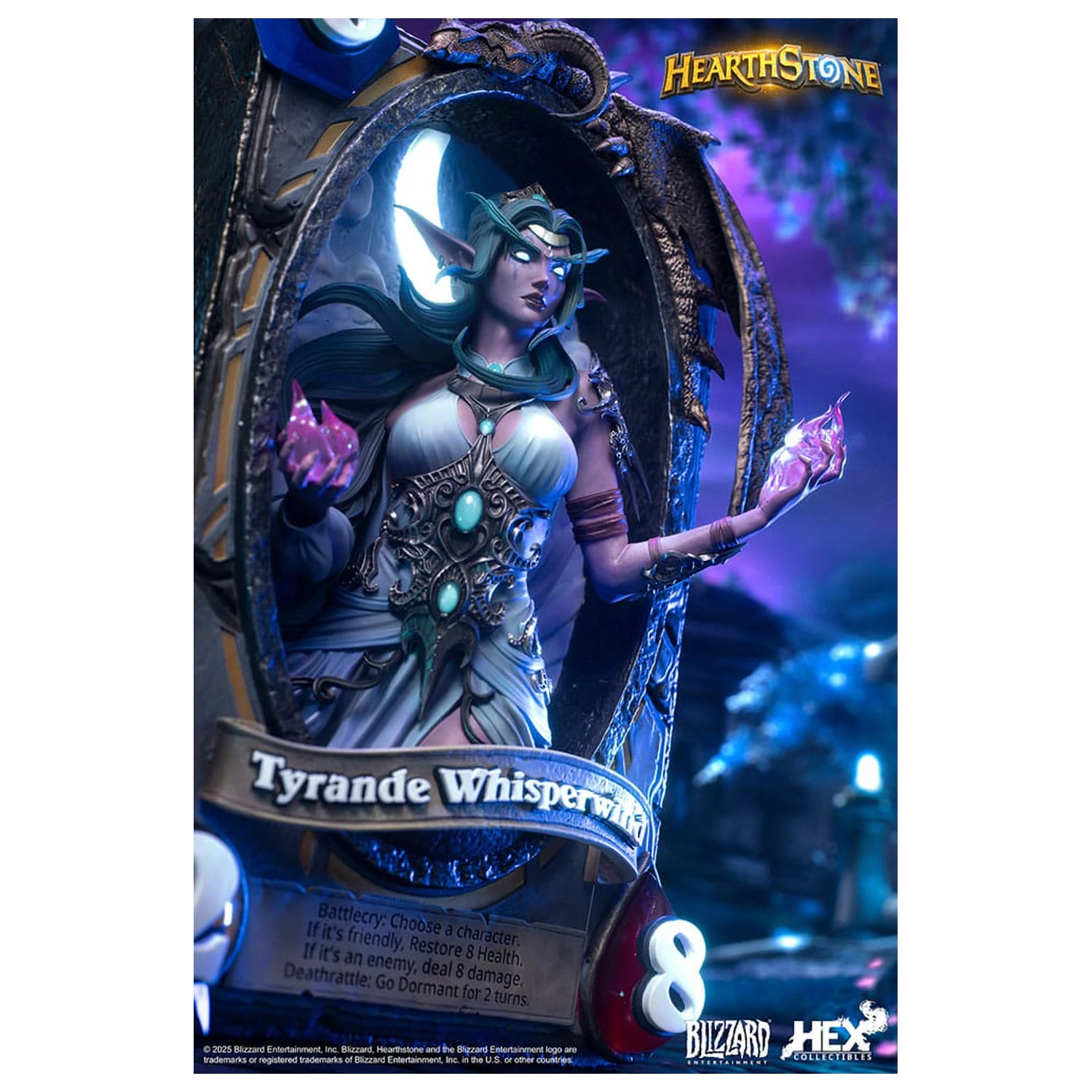 Hearthstone 3D Art Frame Statua Tyrande Whisperwind 31 cm zdjęcie produktu