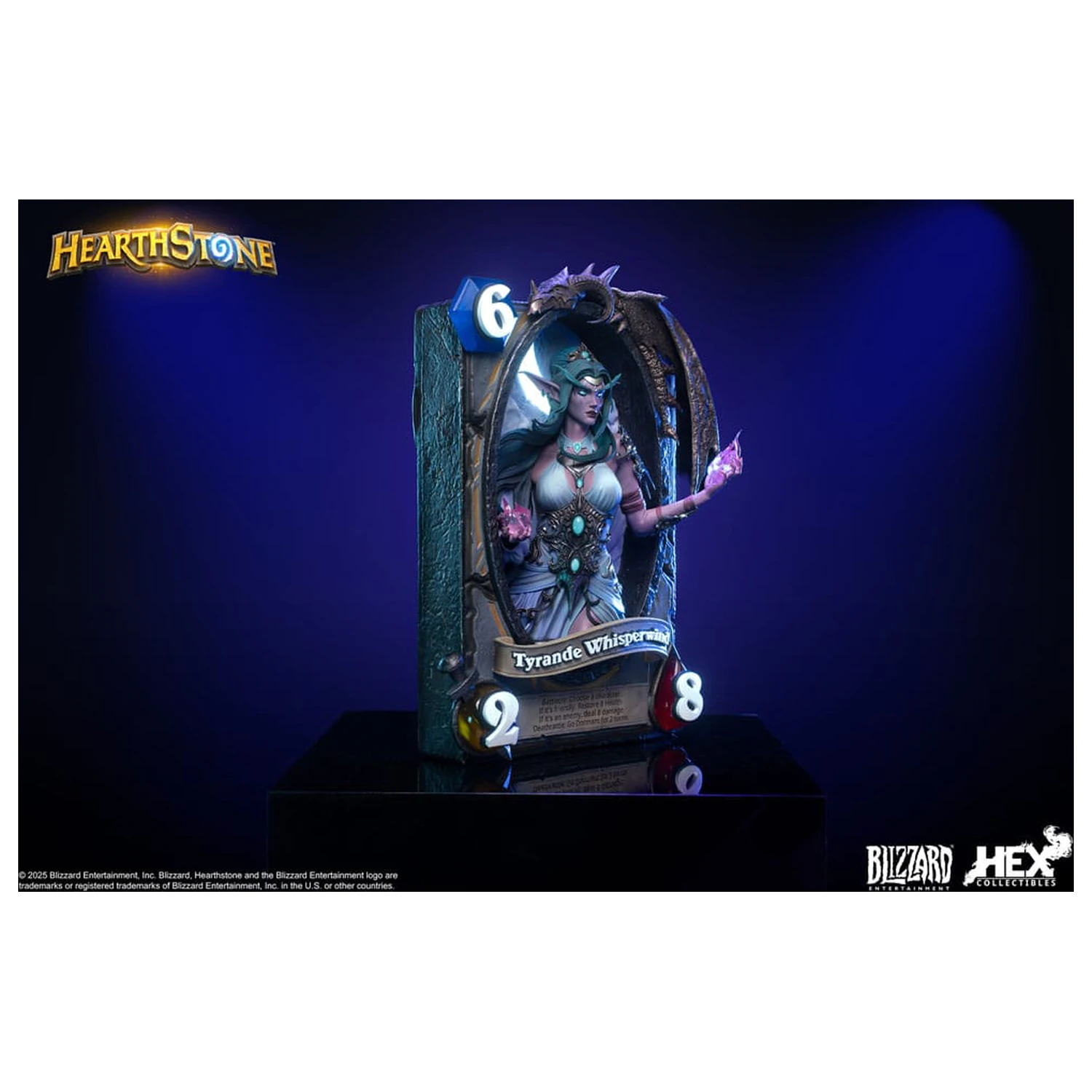 Hearthstone 3D Art Frame Statua Tyrande Whisperwind 31 cm zdjęcie produktu