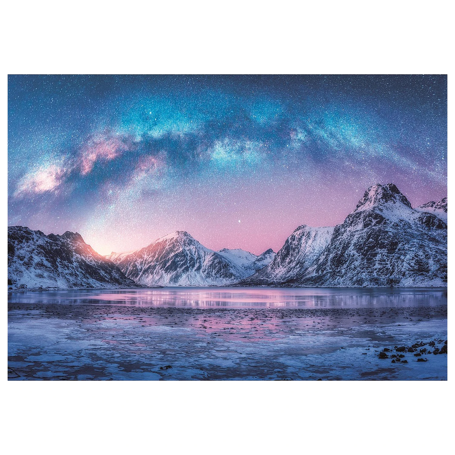 Hegyvidék Light Blue 500-częściowy puzzle Peace zdjęcie produktu