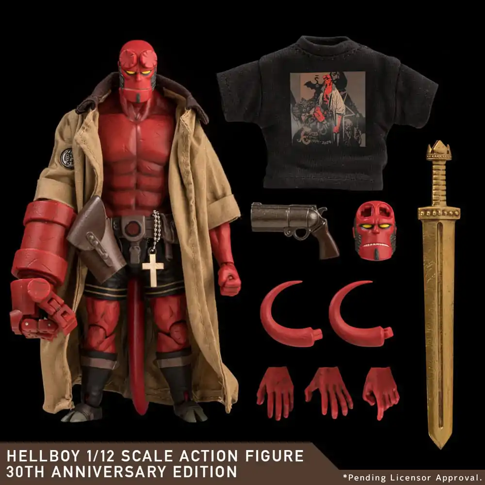 Figurka Akcji Hellboy 1/12 Hellboy Edycja z okazji 30-lecia 19 cm zdjęcie produktu