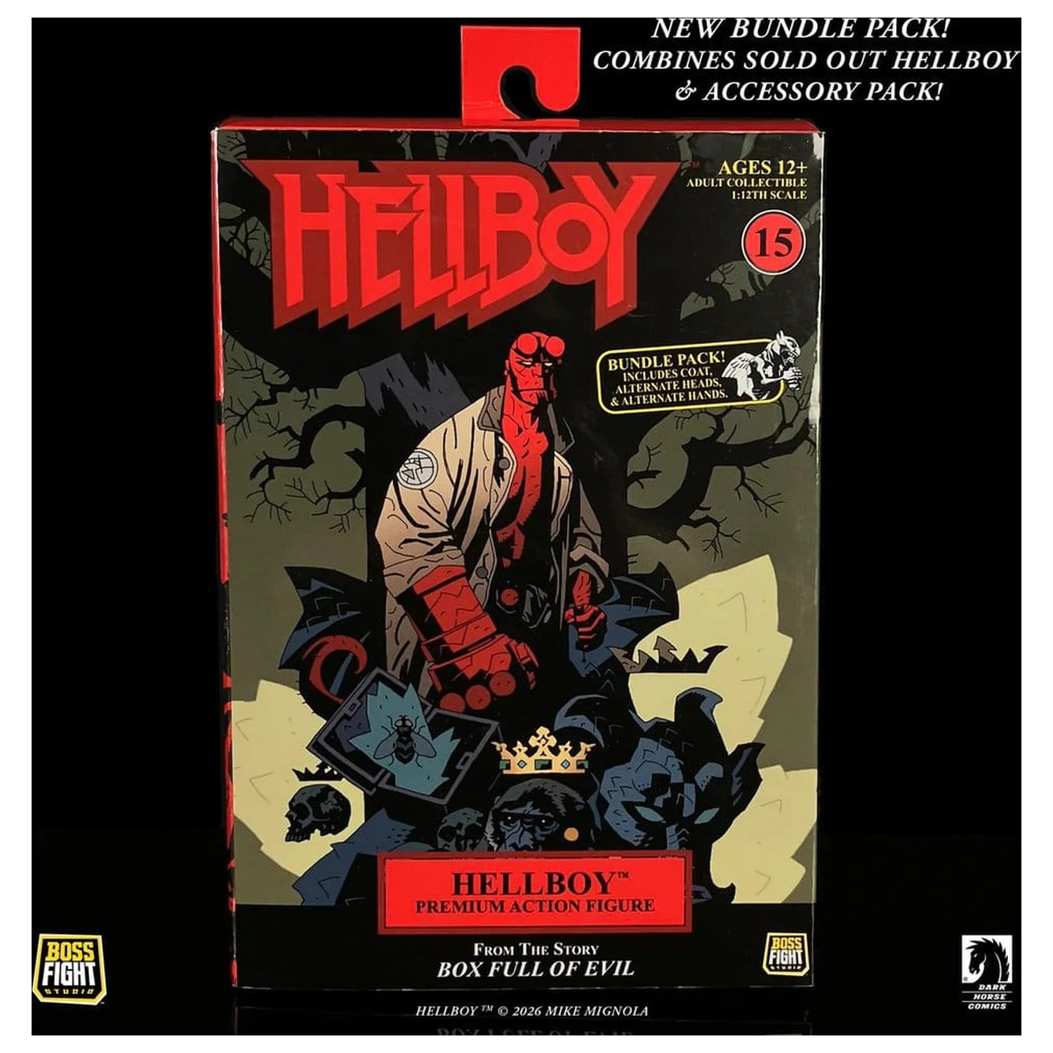 Hellboy Figurka Akcji Zestaw w Skali 1/12 zdjęcie produktu