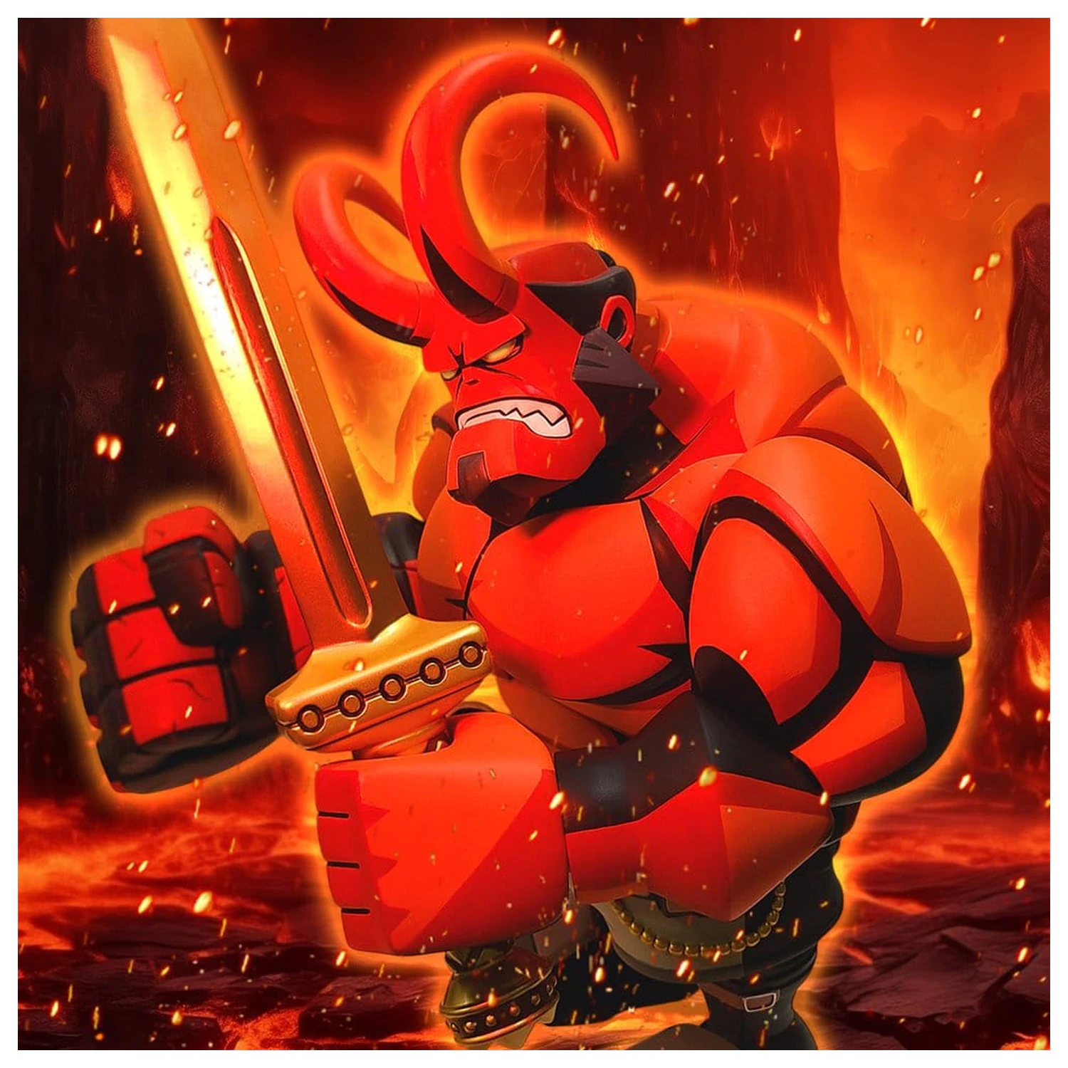 Hellboy Bulkyz Figurka winylowa 29 cm zdjęcie produktu