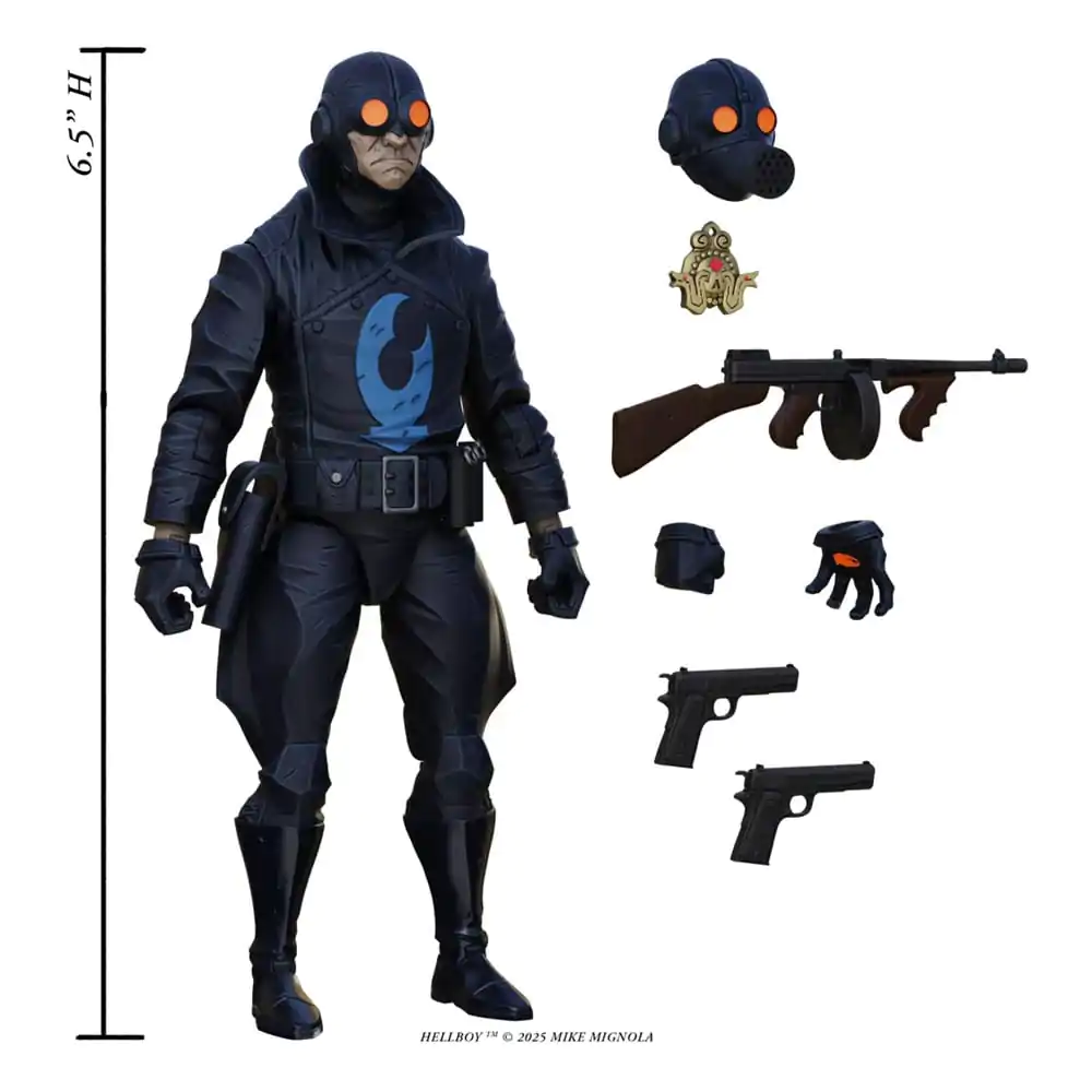 Figurka akcji Hellboy Lobster Johnson (The Iron Prometheus) 17 cm zdjęcie produktu