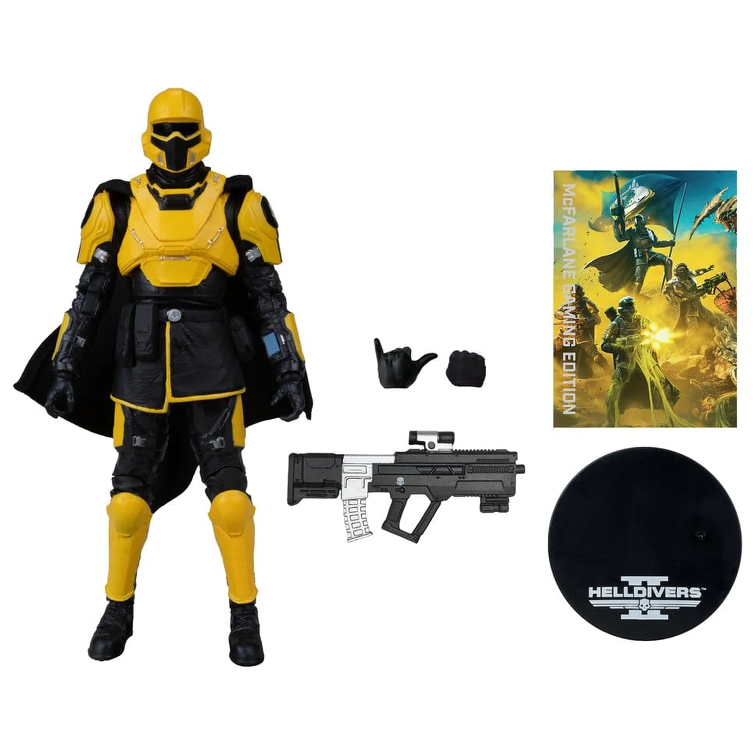 Helldivers II McFarlane Gaming Edition figurka akcji T4-40 Gold Eagle 18 cm zdjęcie produktu