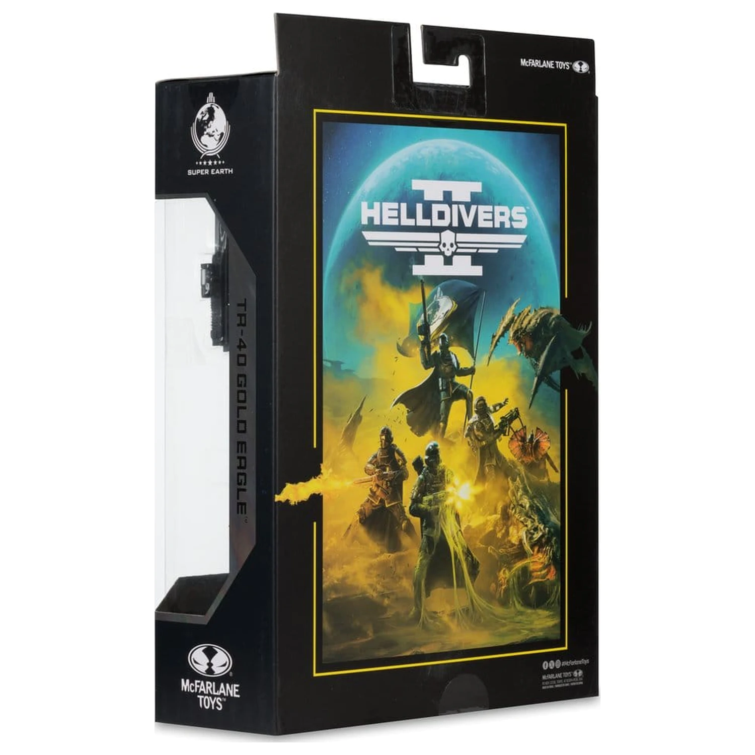 Helldivers II McFarlane Gaming Edition figurka akcji T4-40 Gold Eagle 18 cm zdjęcie produktu