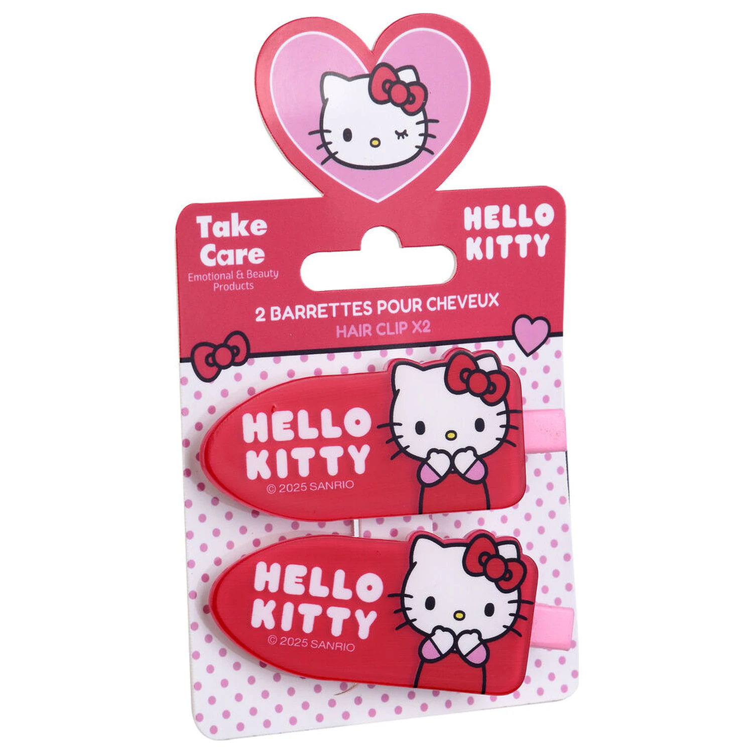 Hello Kitty pack 2 spinki do włosów zdjęcie produktu