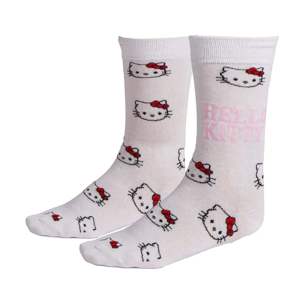 Hello Kitty pack 3 skarpetki dla dorosłych zdjęcie produktu