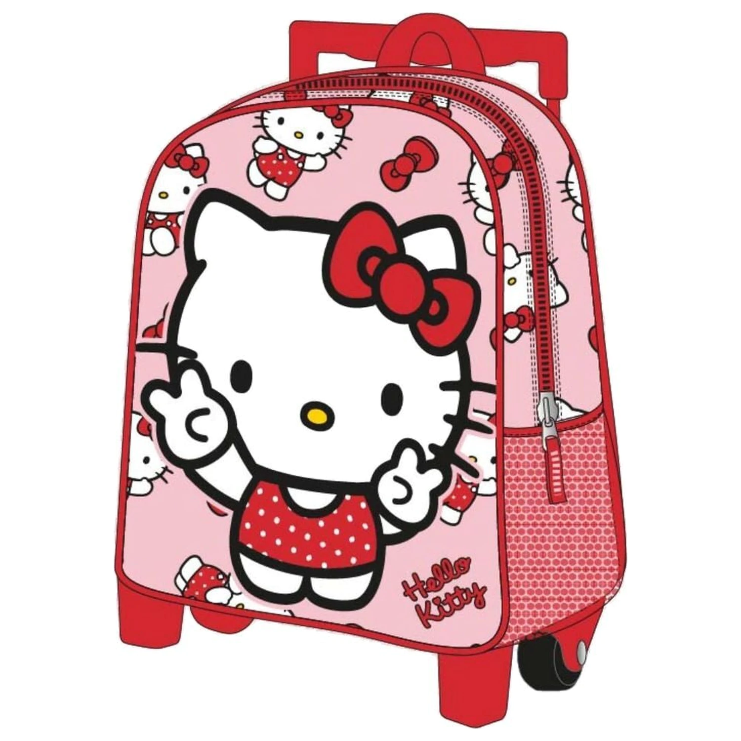 Plecak na kółkach 3D Hello Kitty 30 cm zdjęcie produktu