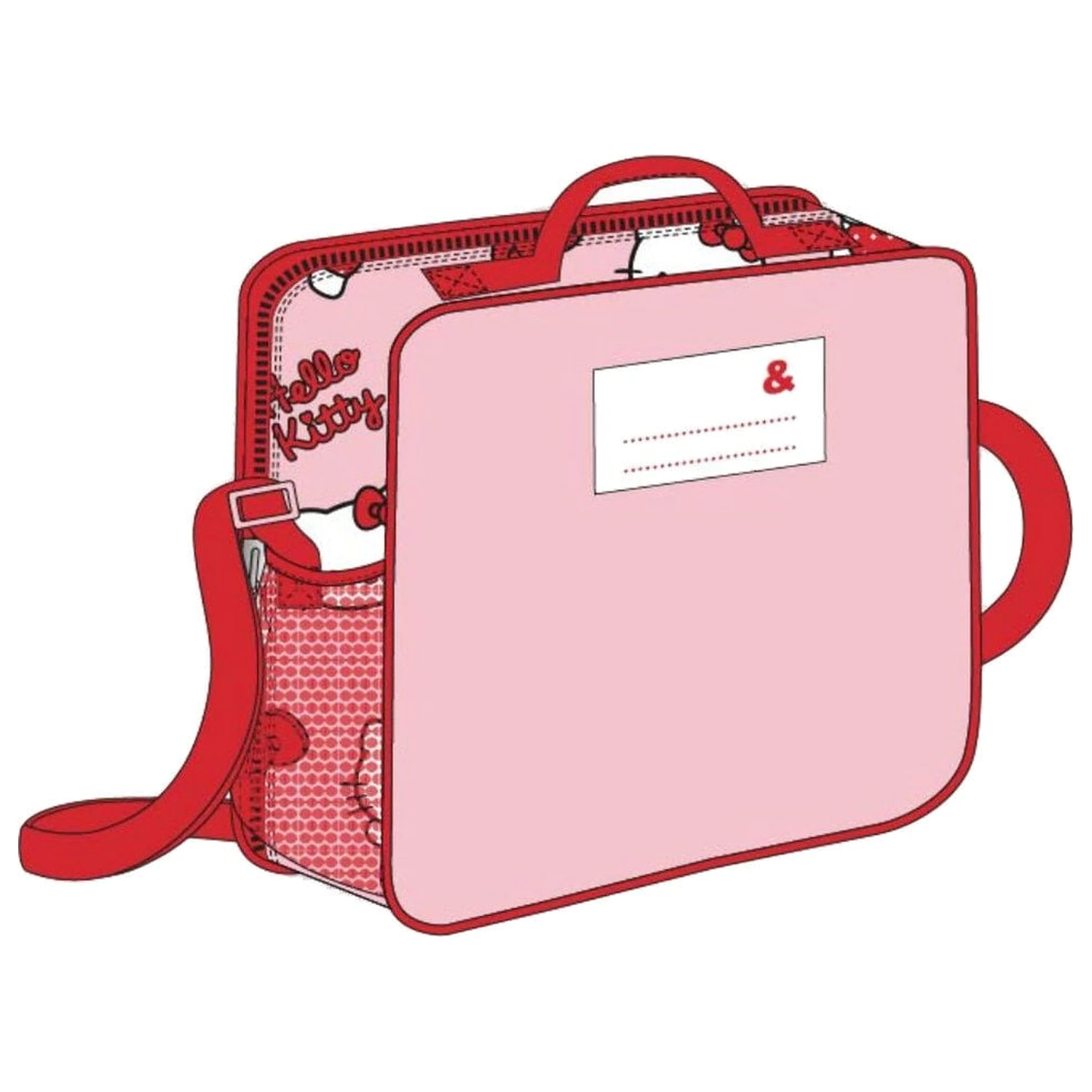 Hello Kitty torba na lunch 3D zdjęcie produktu