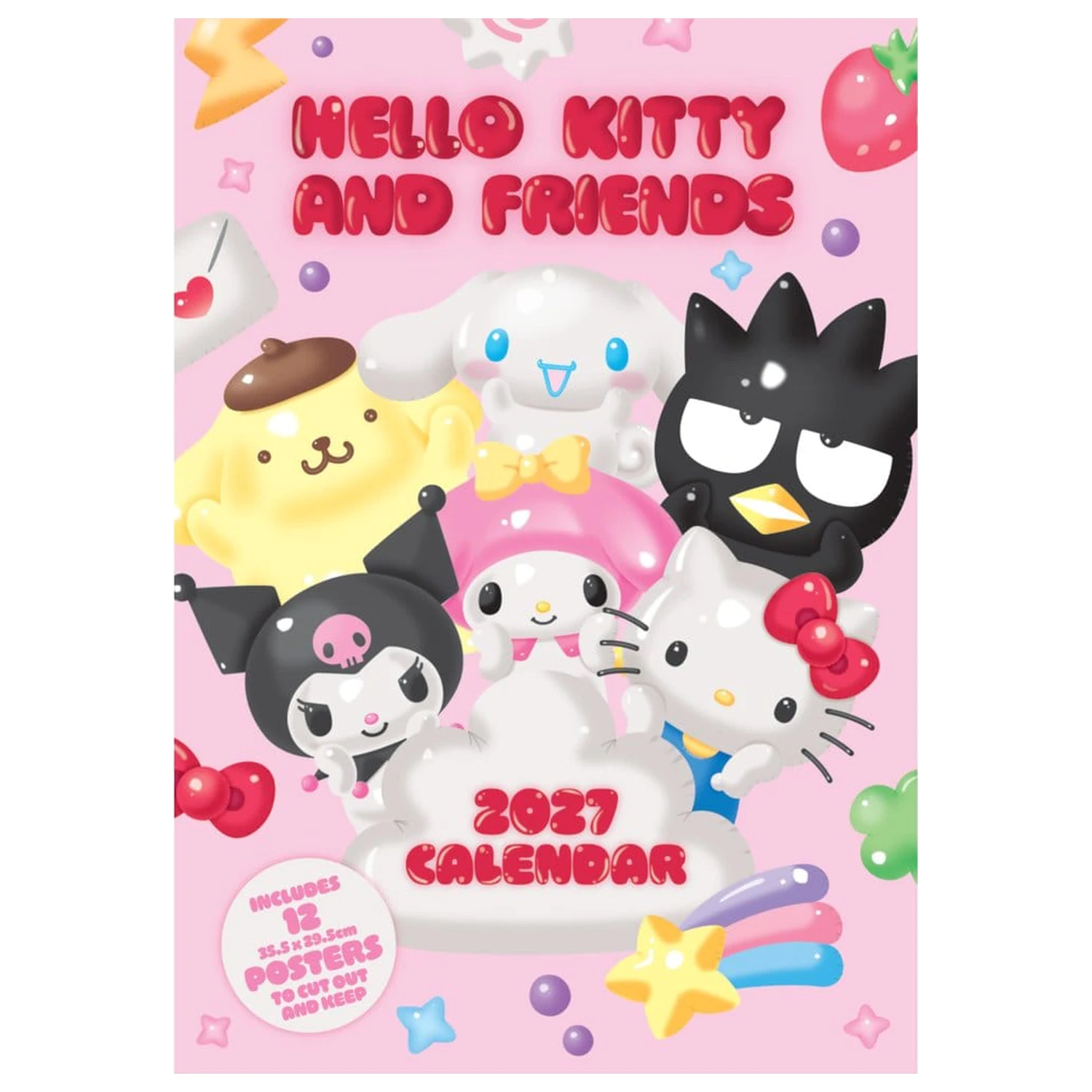 Hello Kitty Kalendarz A3 Plakat 2027 zdjęcie produktu