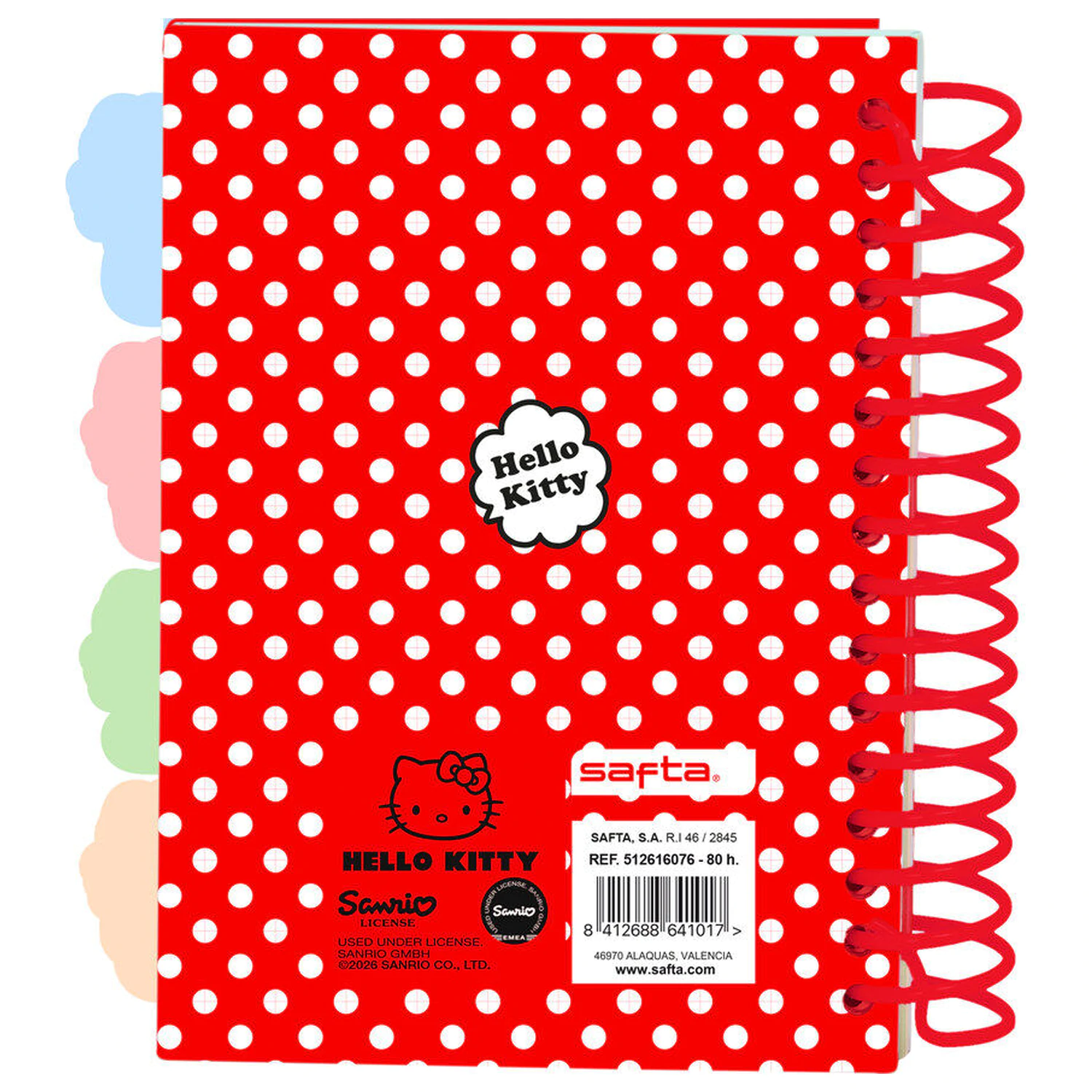 Hello Kitty A6 notatnik zdjęcie produktu