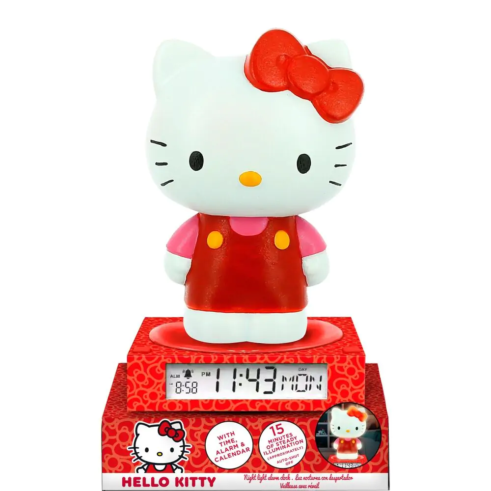 Lampa 3D Hello Kitty and Friends z budzikiem zdjęcie produktu