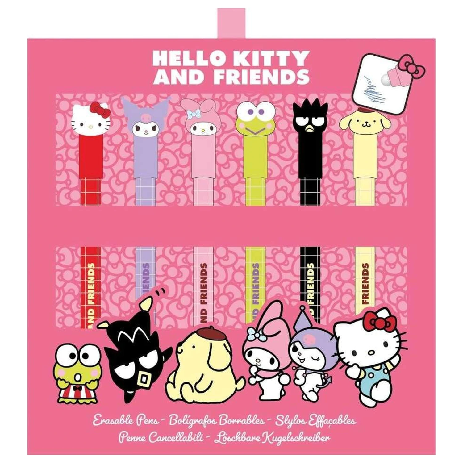 Hello Kitty and Friends zestaw 6 długopisów zdjęcie produktu