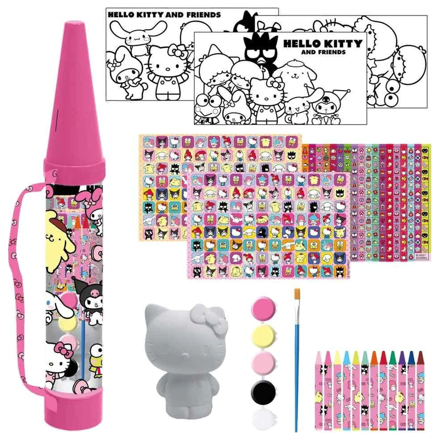 Zestaw kredek do kolorowania Hello Kitty and Friends zdjęcie produktu