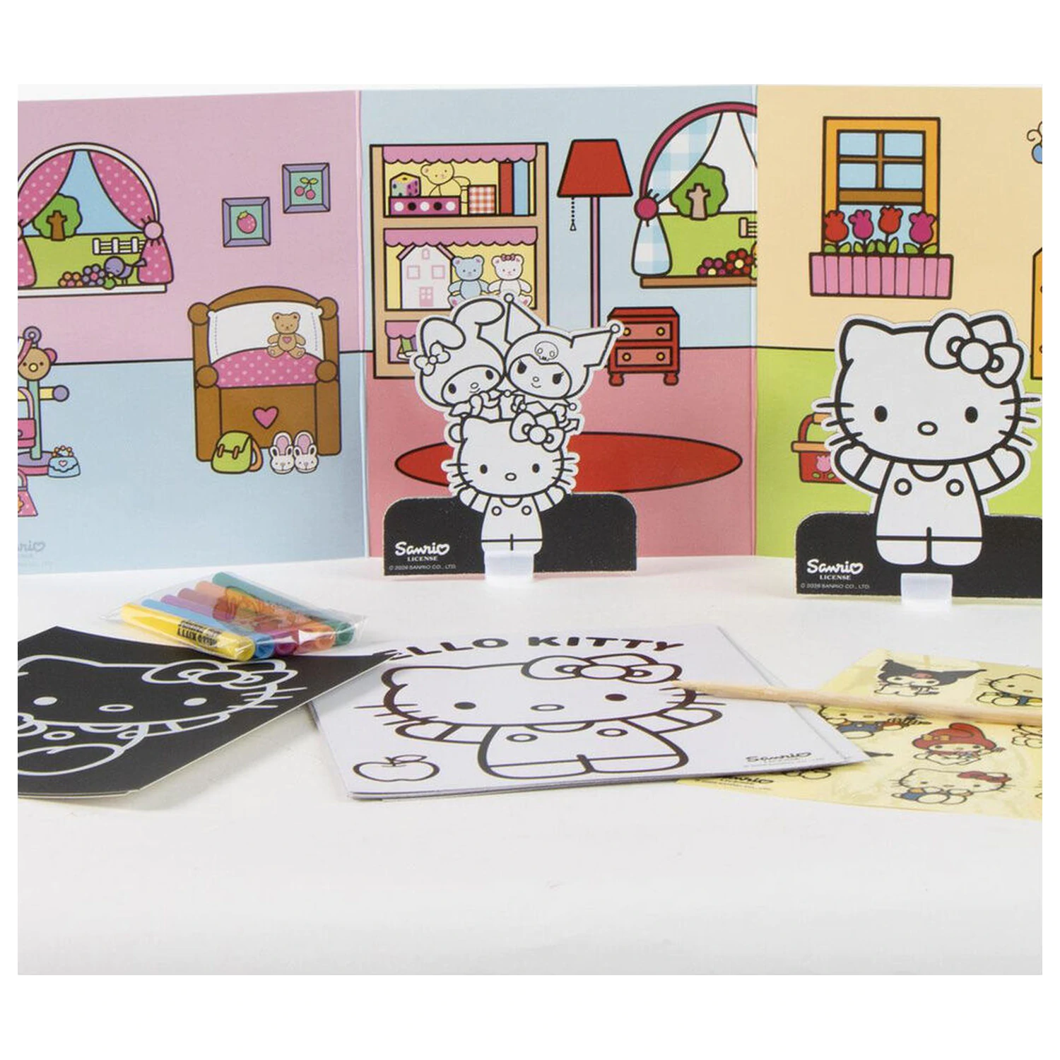 Hello Kitty and Friends Zestaw torebek do kolorowania zdjęcie produktu