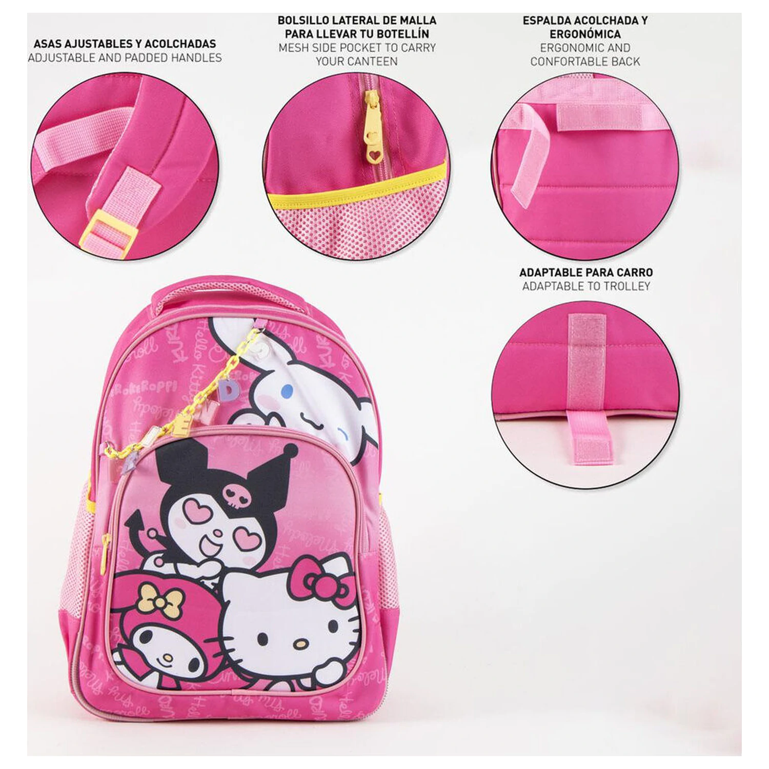Plecak adaptacyjny Hello Kitty and Friends 42cm zdjęcie produktu