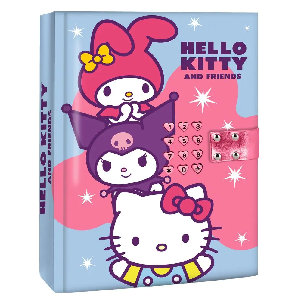 Hello Kitty and Friends Sekretny elektroniczny pamiętnik dźwiękowy zdjęcie produktu