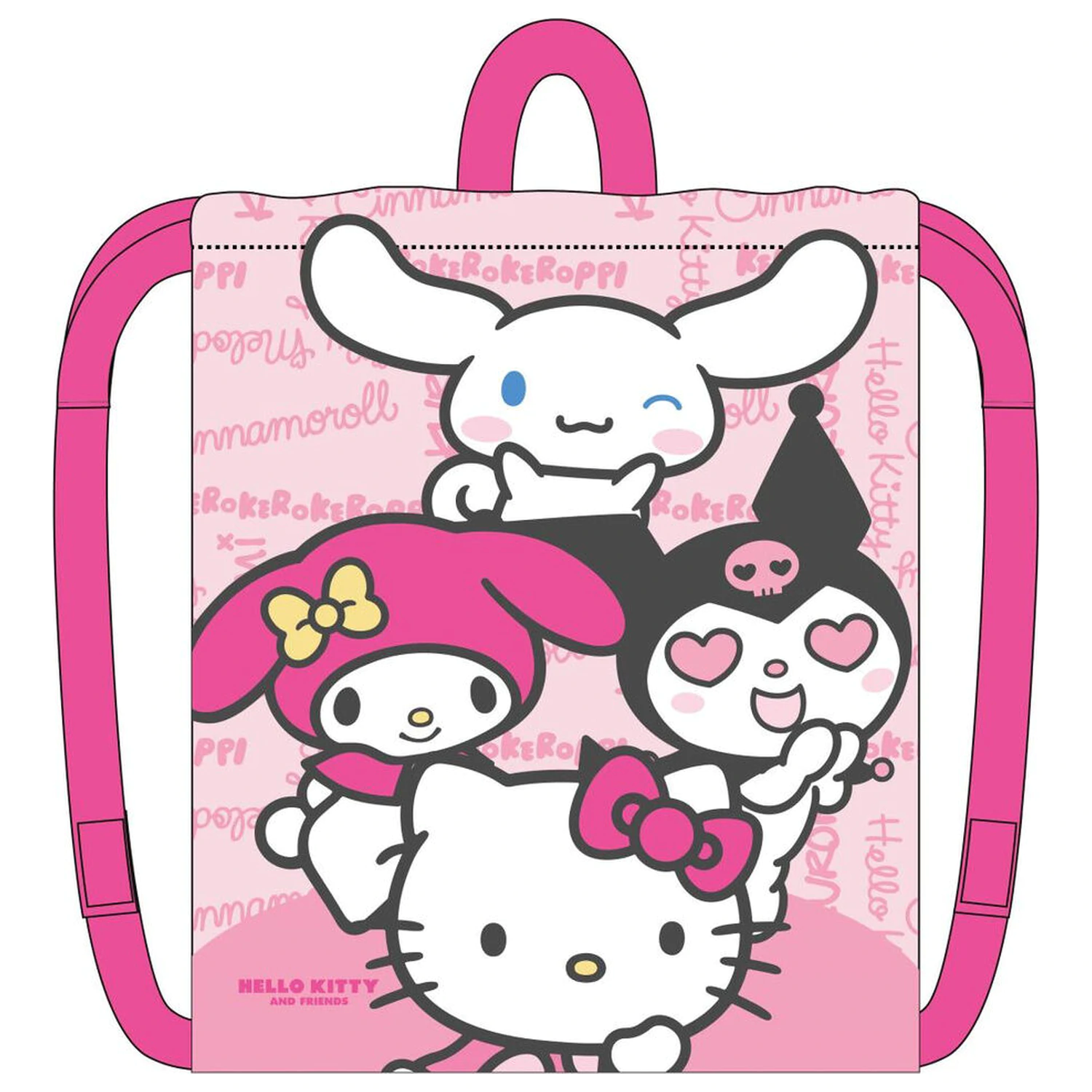 Torba sportowa Hello Kitty and Friends 33cm zdjęcie produktu
