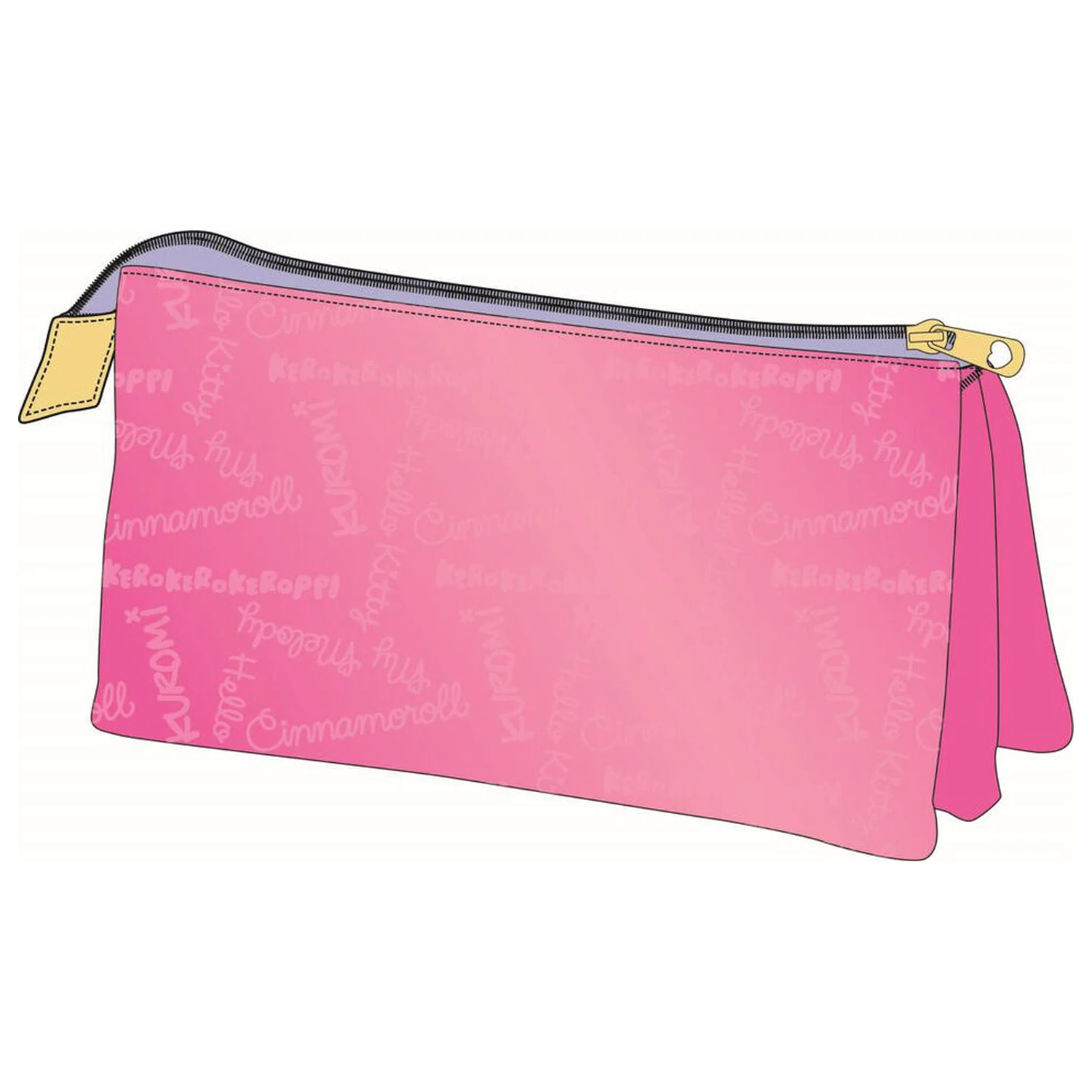 Hello Kitty and Friends potrójny piórnik zdjęcie produktu