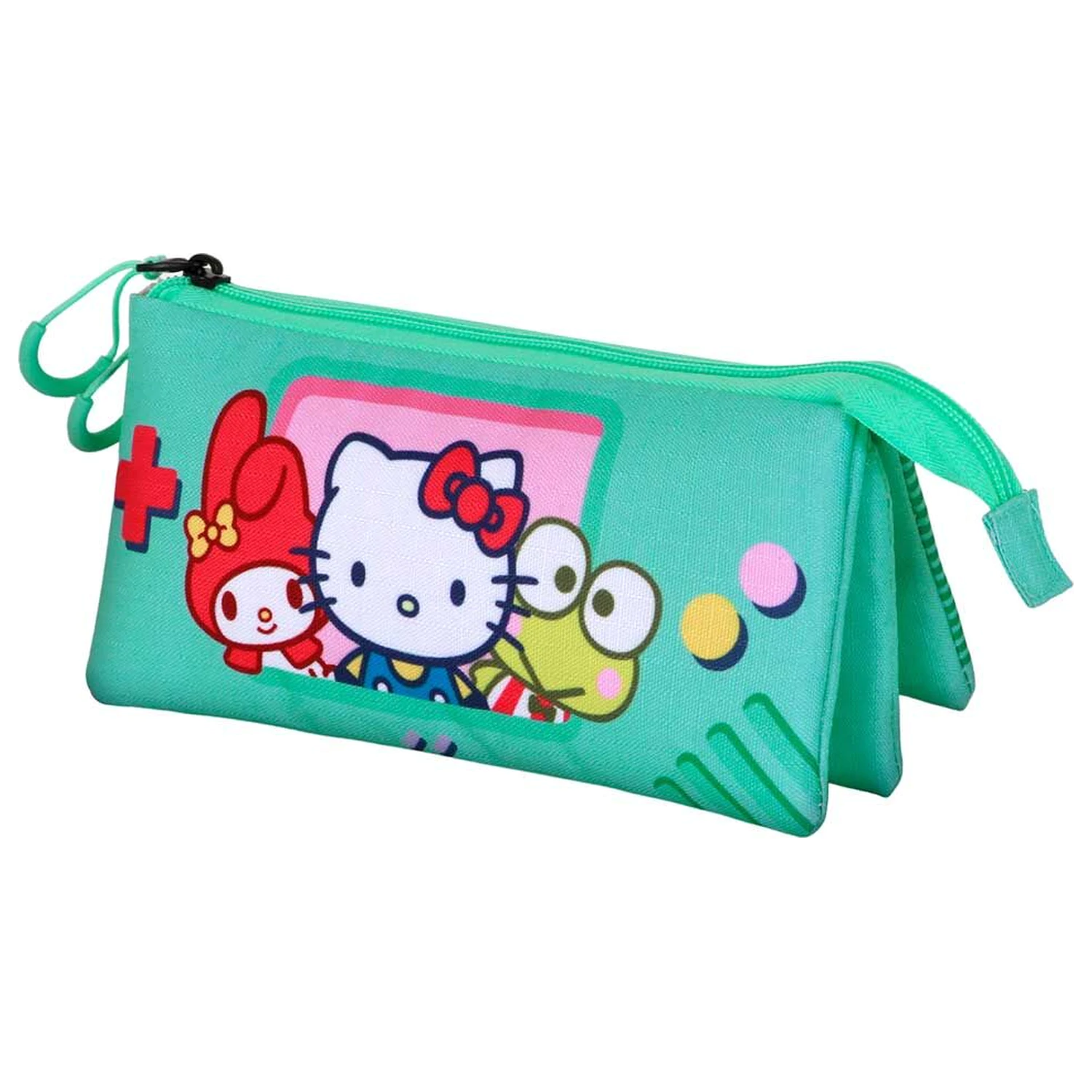 Hello Kitty and Friends Videogame potrójny piórnik zdjęcie produktu