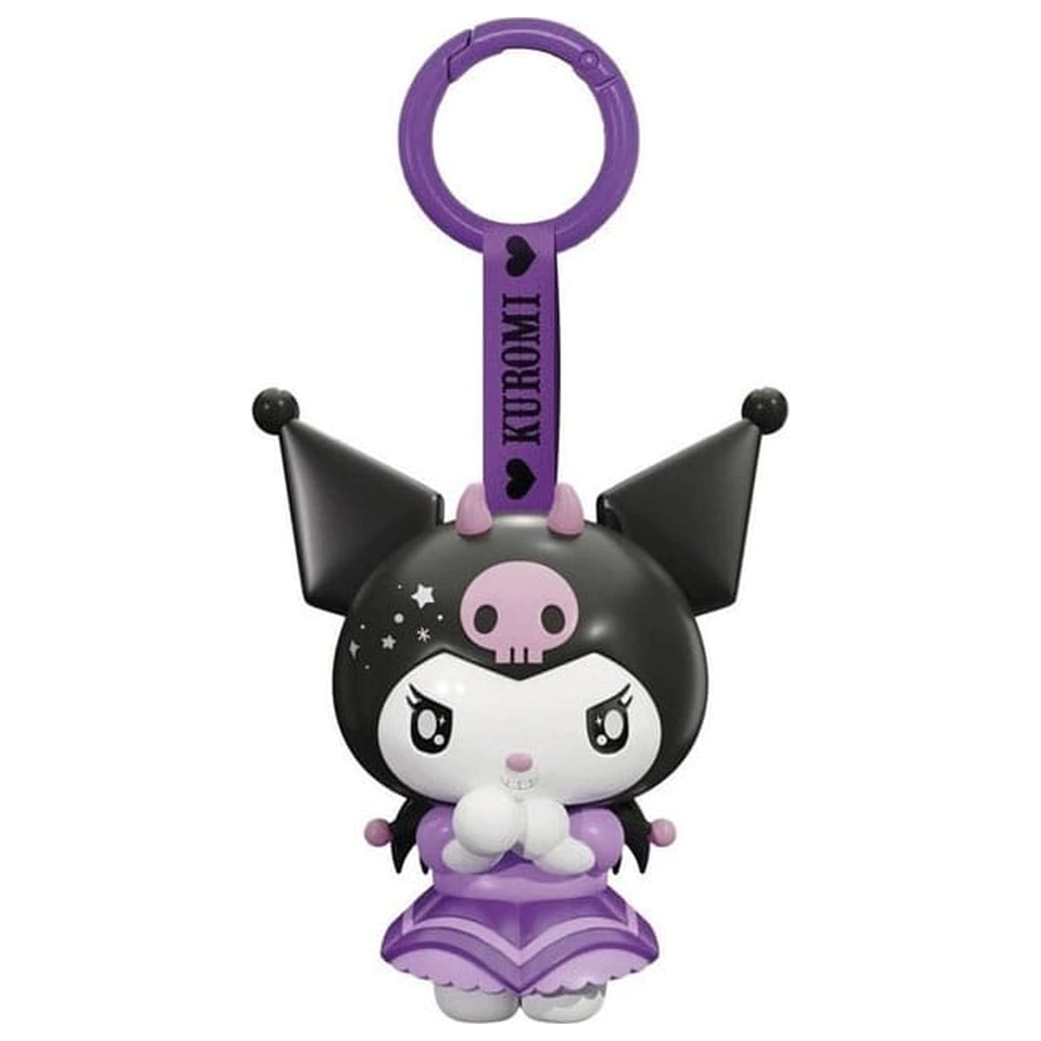 Hello Kitty Keyring Angel & Devil Kuromi 8 cm zdjęcie produktu