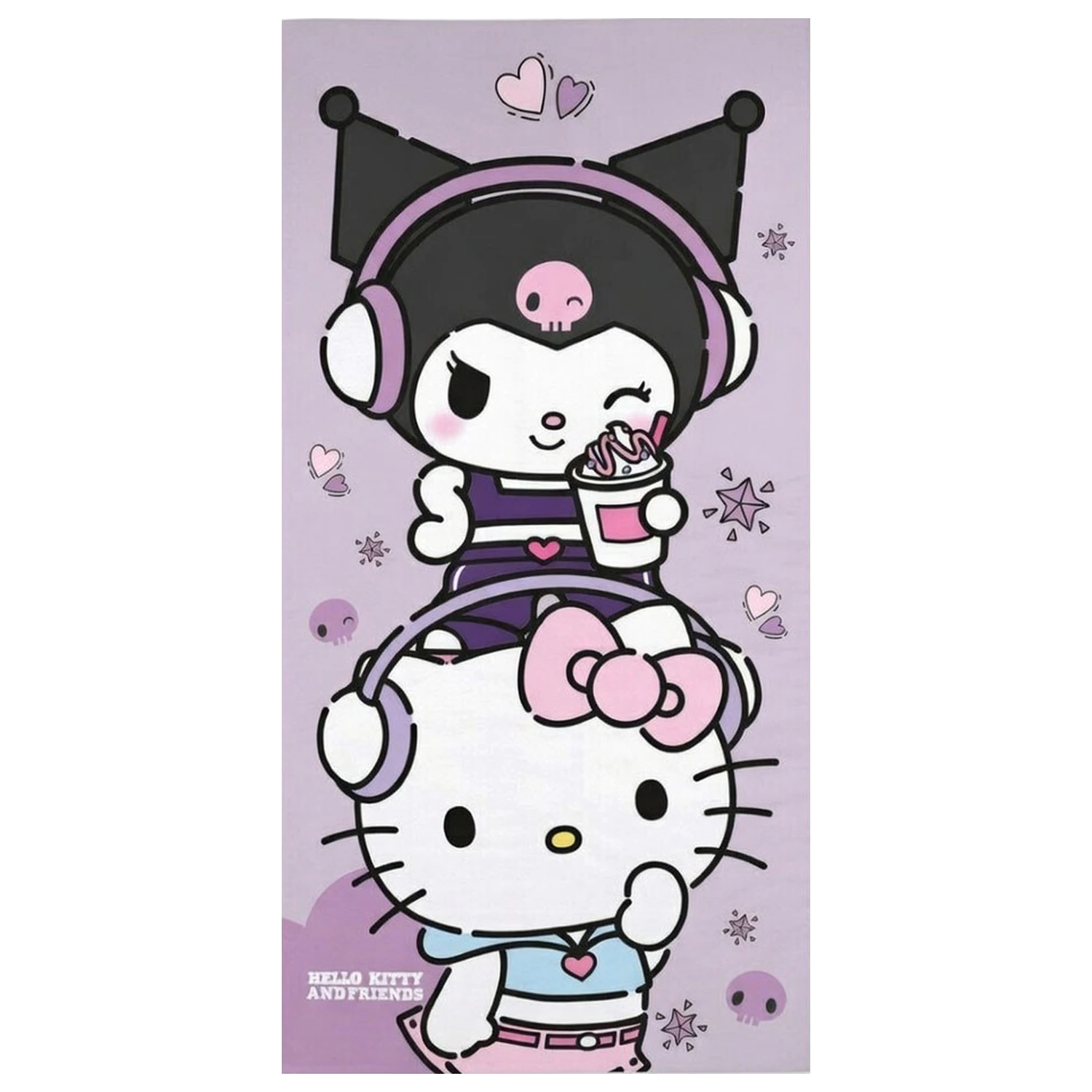 Hello Kitty Best Friend Ręcznik 70x140cm zdjęcie produktu