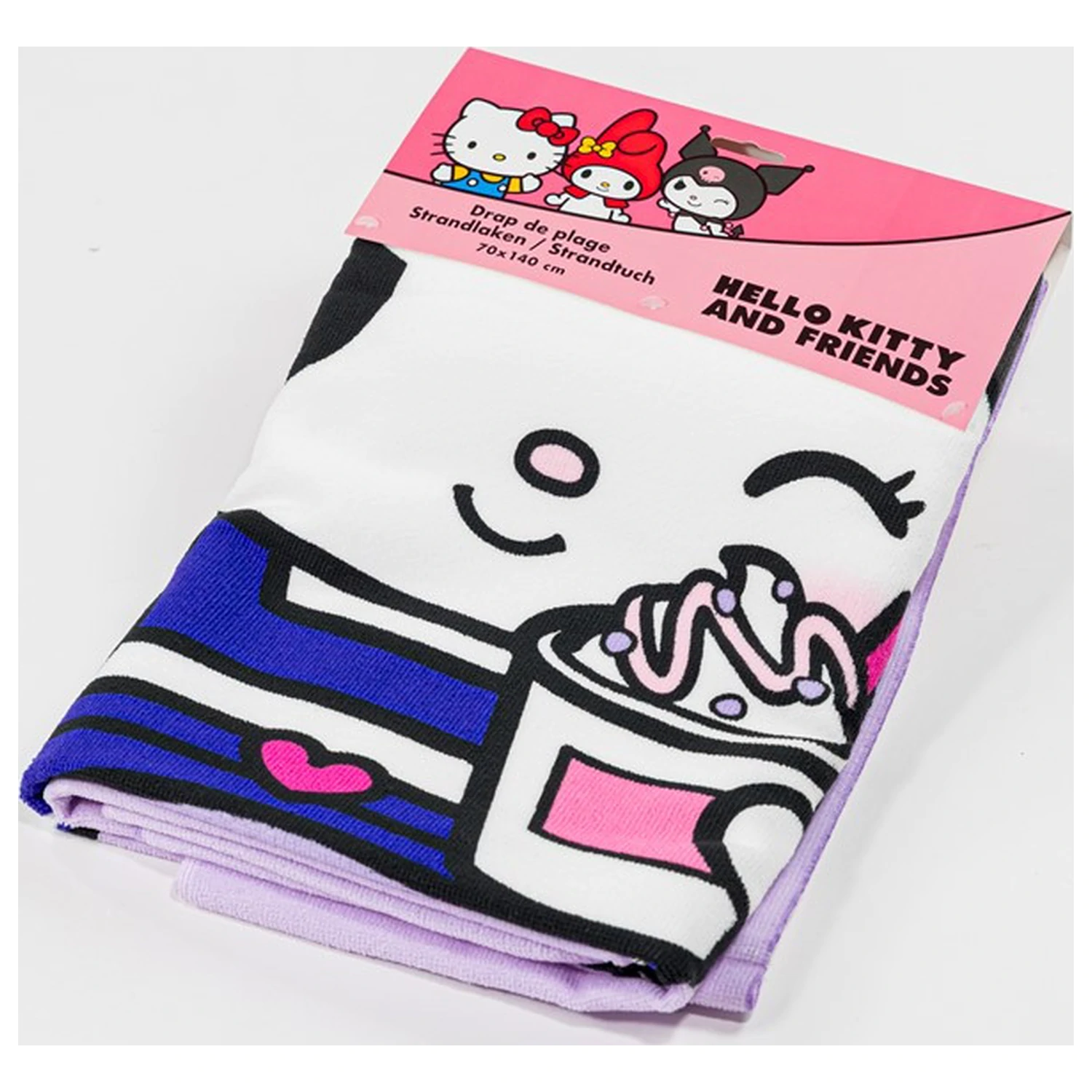 Hello Kitty Best Friend Ręcznik 70x140cm zdjęcie produktu