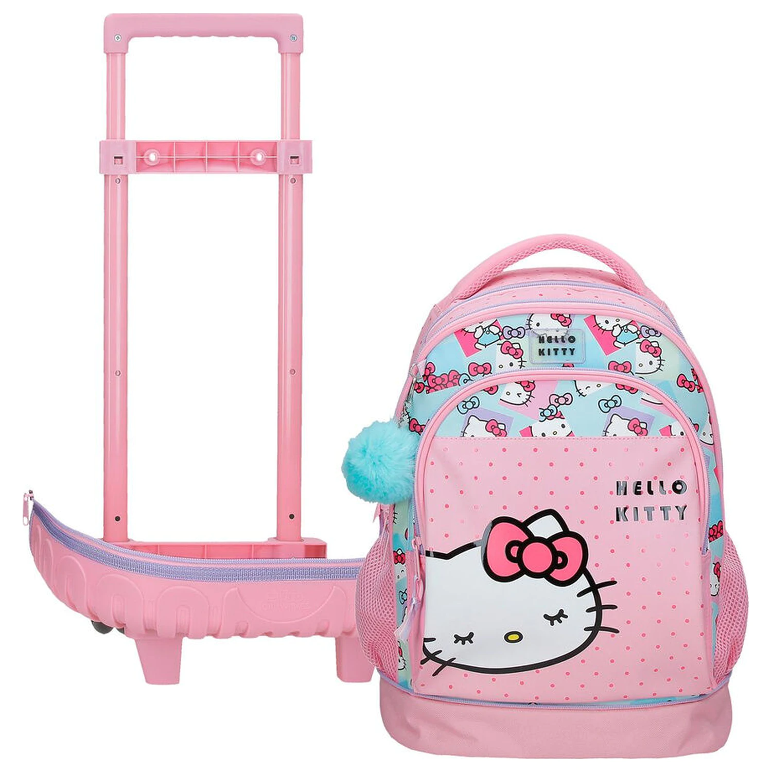 Hello Kitty Bows wyjmowany kompaktowy wózek 43cm zdjęcie produktu