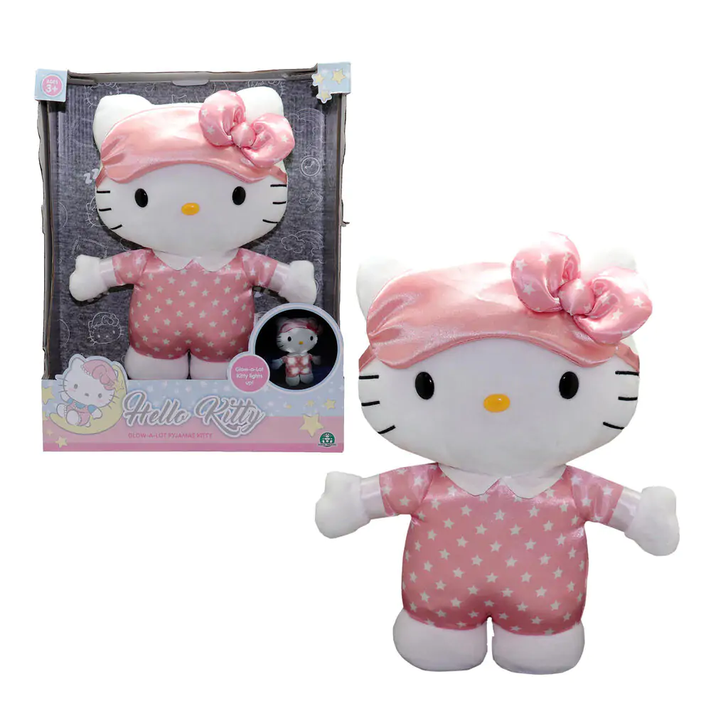 Hello Kitty Bright pluszowa zabawka do spania 35 cm zdjęcie produktu