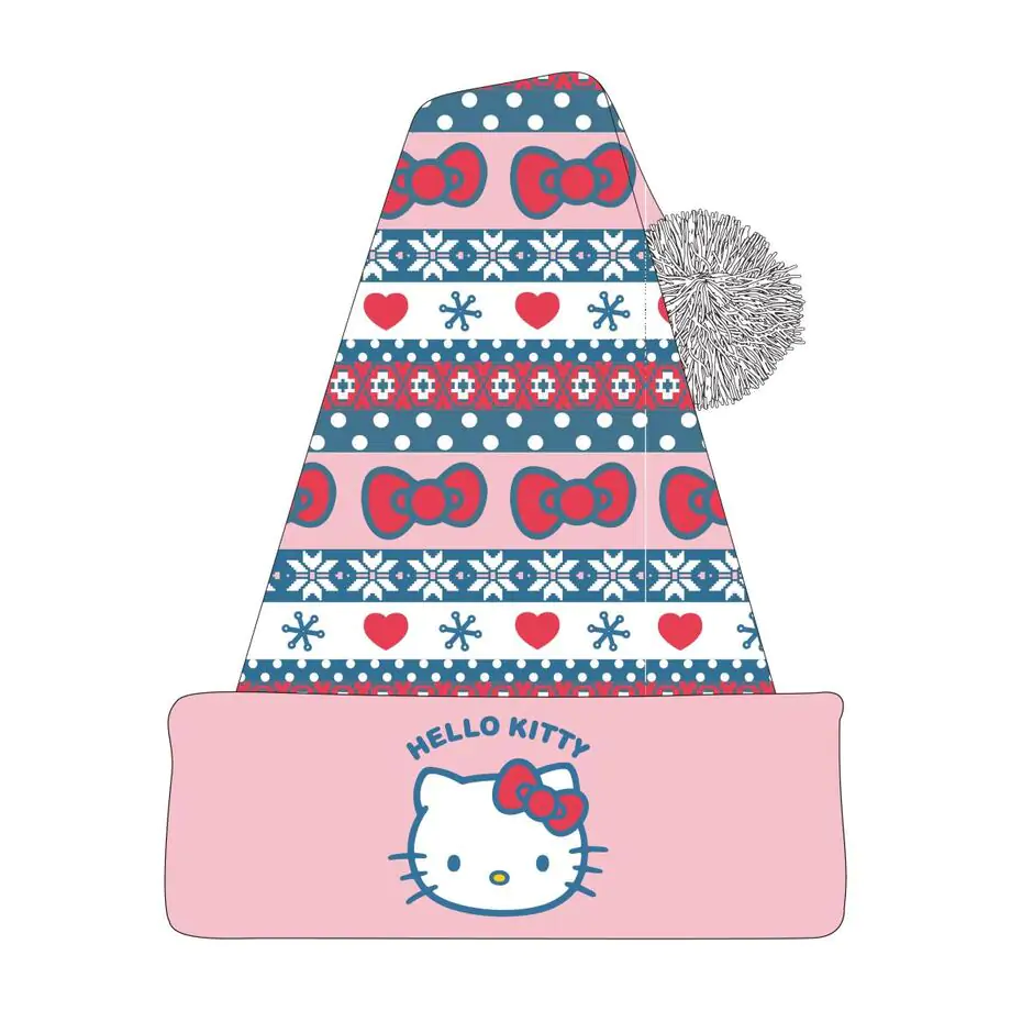 Czapka świąteczna Hello Kitty Christmas hat zdjęcie produktu