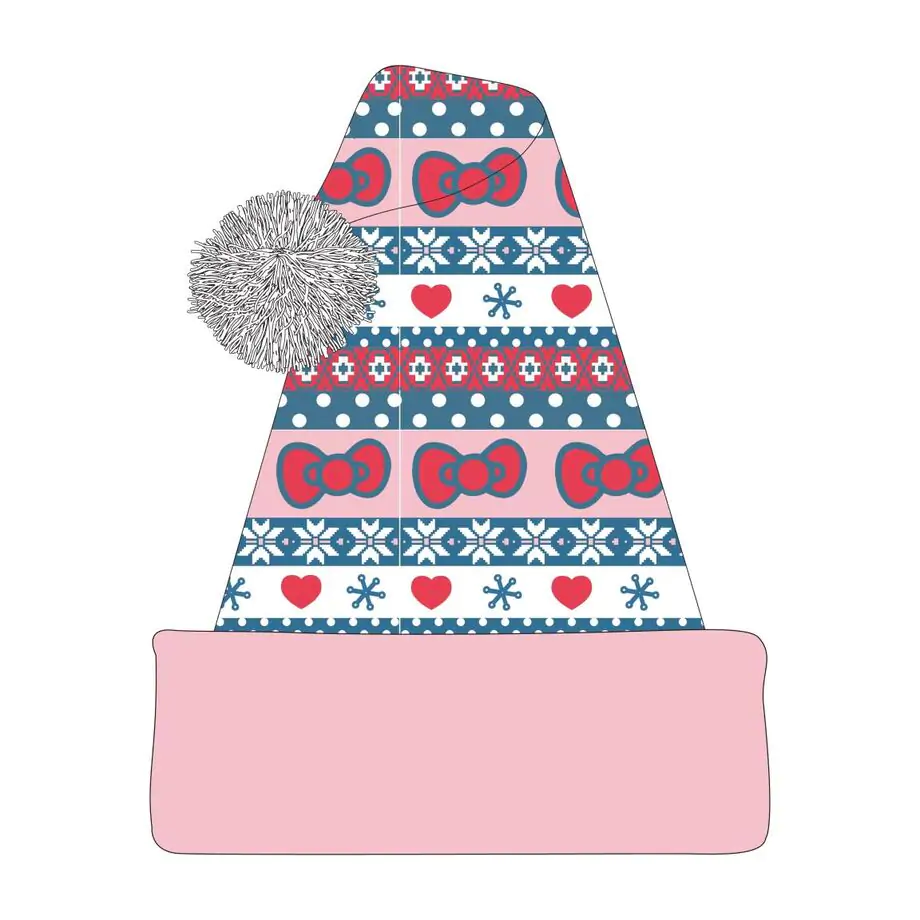 Czapka świąteczna Hello Kitty Christmas hat zdjęcie produktu