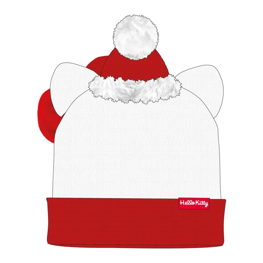 Czapka świąteczna Hello Kitty Christmas hat zdjęcie produktu