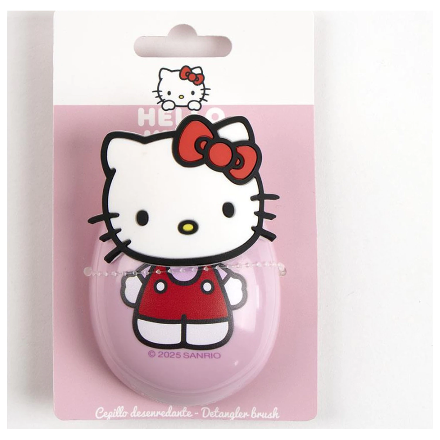 Hello Kitty Szczotka do Włosów 3D Detangler, Grzebień 9 cm zdjęcie produktu