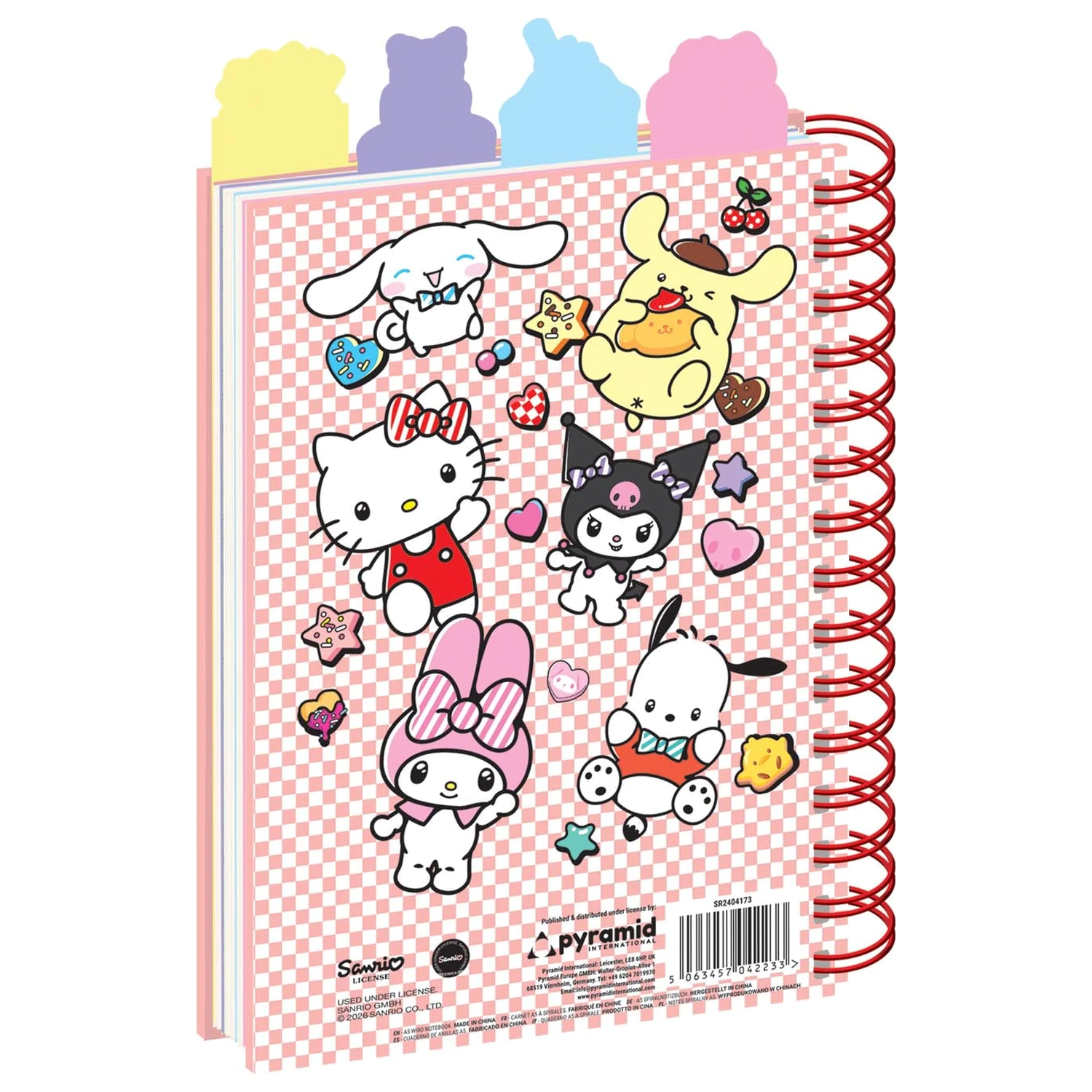 Hello Kitty Diner A5 Project Notebook zdjęcie produktu
