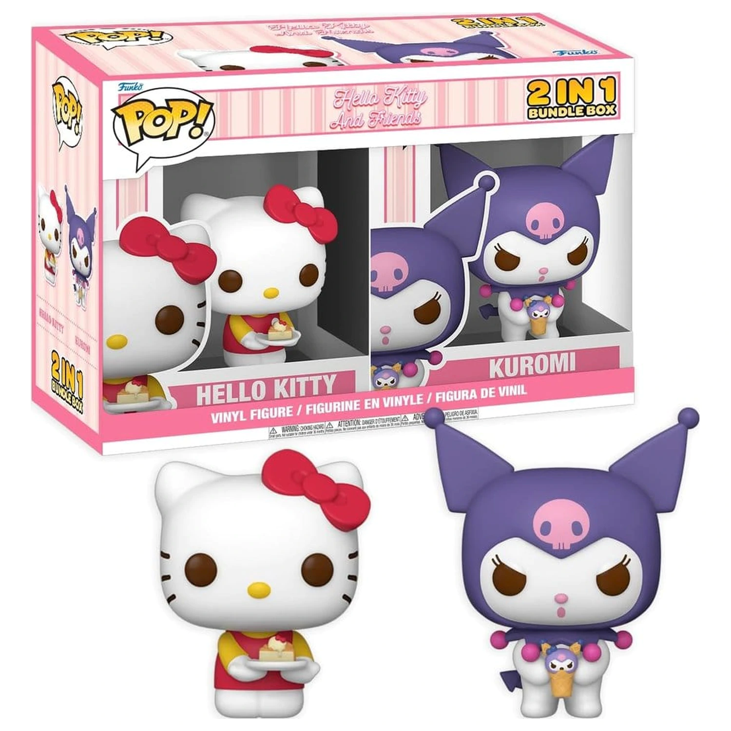 Funko Pop Hello Kitty Exclusive Pudełko Hello Kitty & Kuromi zdjęcie produktu