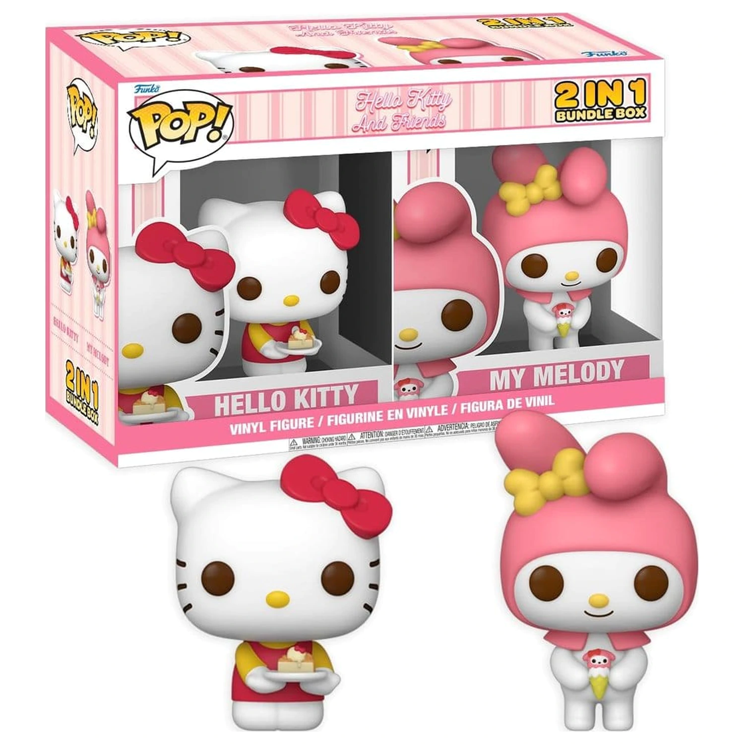 Funko POP Hello Kitty ekskluzywne pudełko Hello Kitty & My Melody zdjęcie produktu