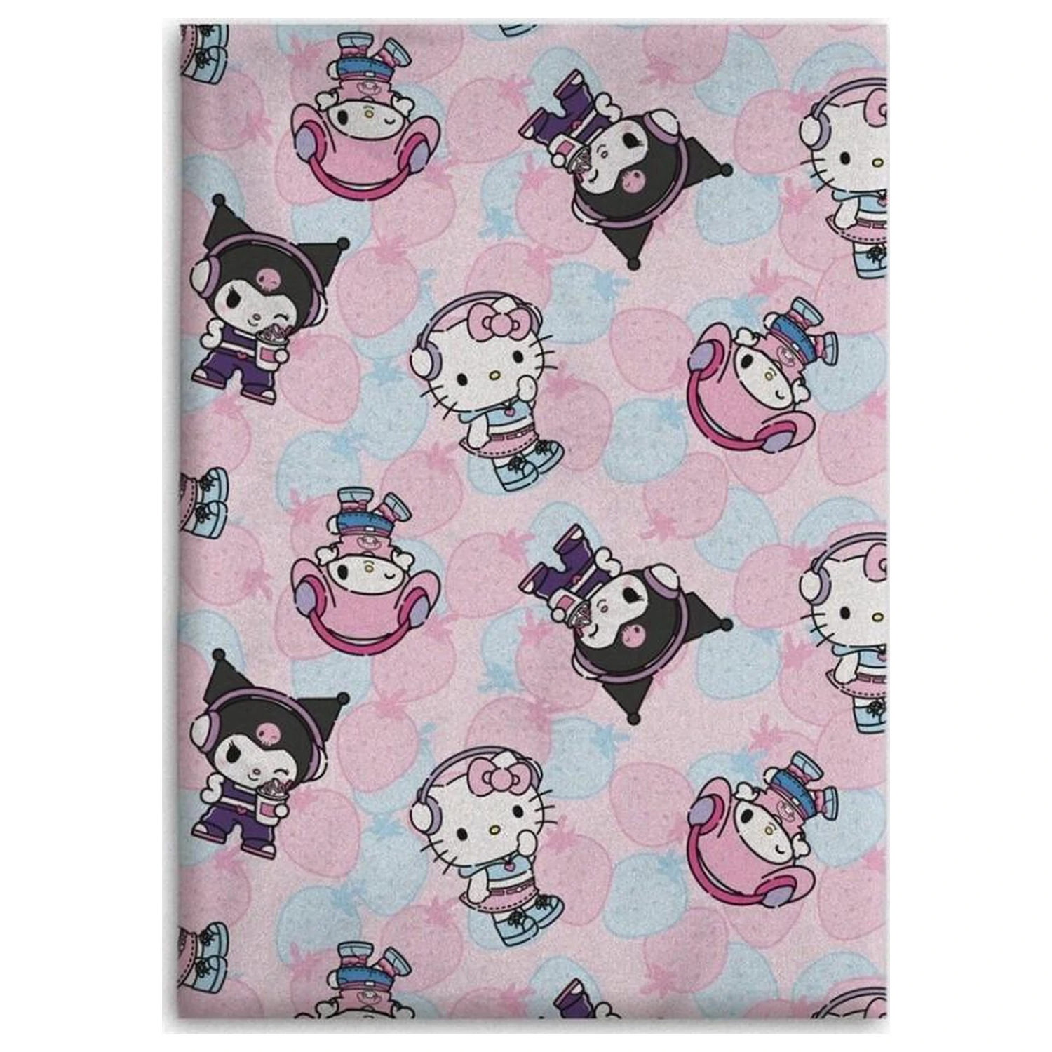 Hello Kitty Koc flanelowy 110x150cm zdjęcie produktu