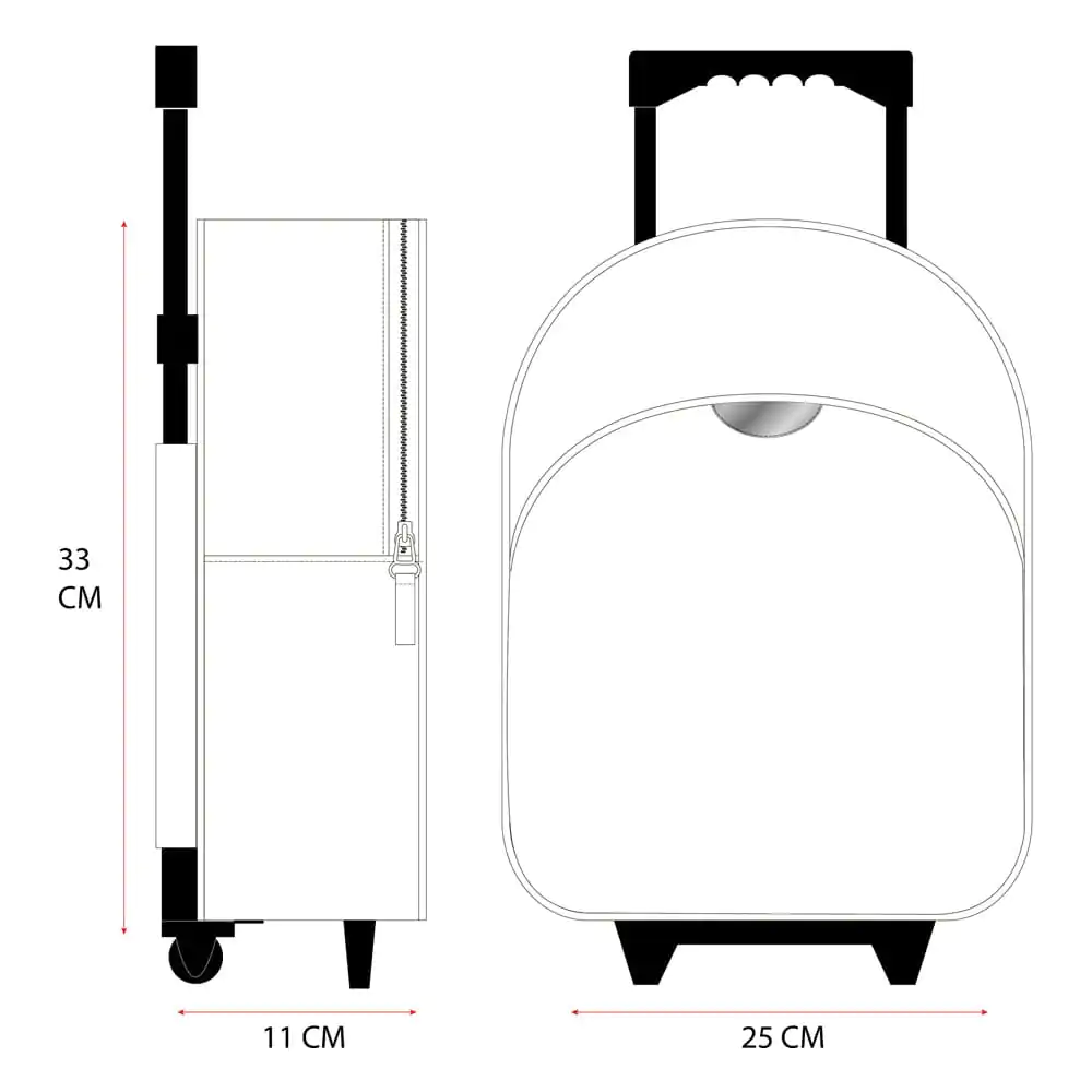 Hello Kitty Plecak Trolley Follow The Rainbow 33 cm zdjęcie produktu