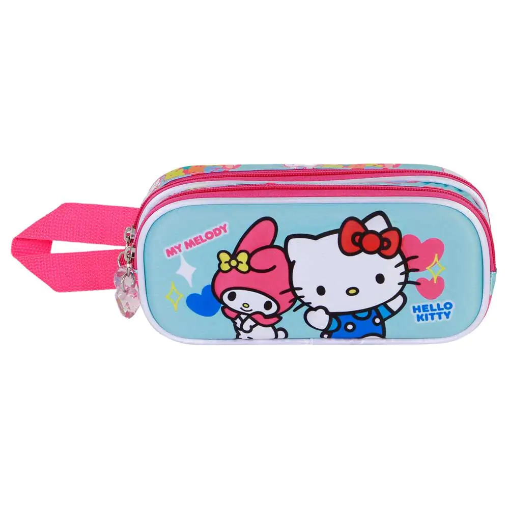 Piórnik podwójny 3D Hello Kitty Friendship zdjęcie produktu